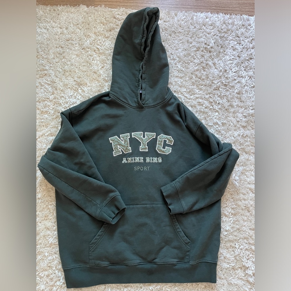 NYC Anine Bing Sweatshirt Hoodie Size Medium